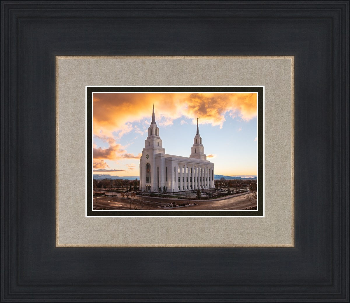 Layton Utah Fire in The Sky