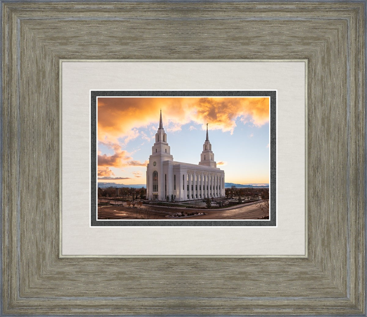 Layton Utah Fire in The Sky