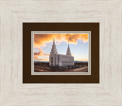 Layton Utah Fire in The Sky