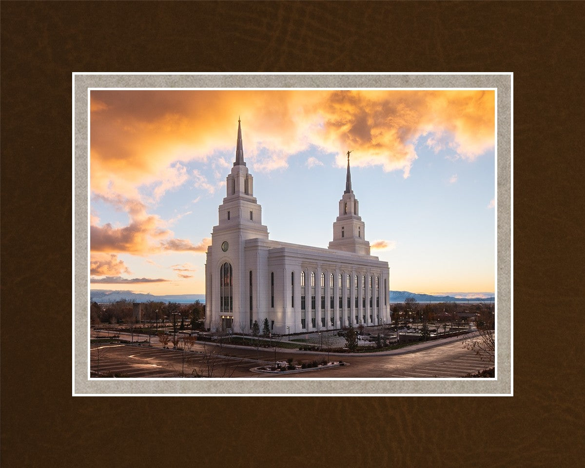 Layton Utah Fire in The Sky