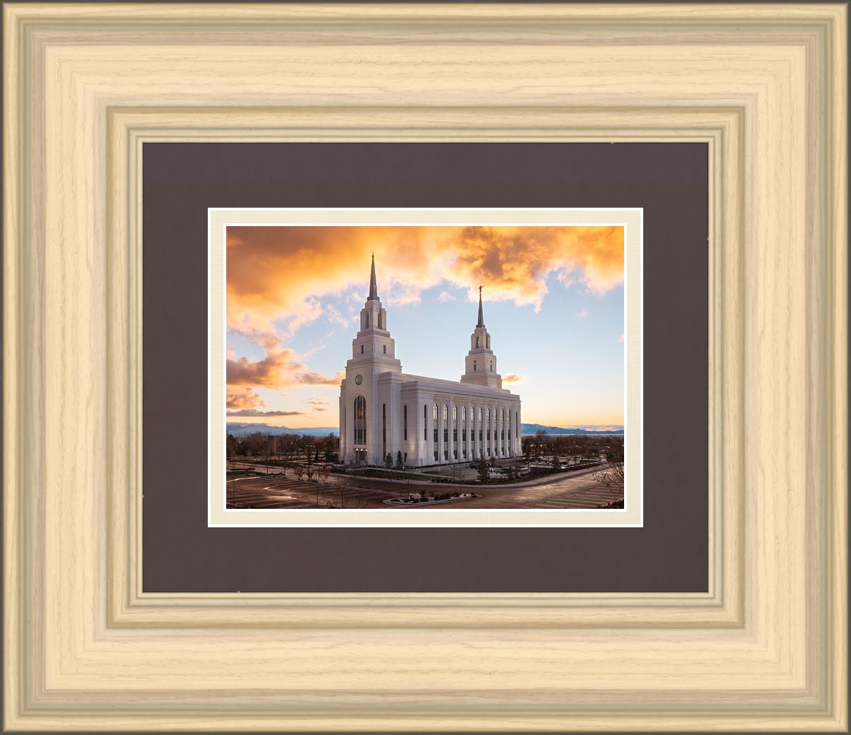Layton Utah Fire in The Sky