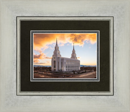 Layton Utah Fire in The Sky