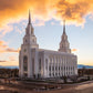 Layton Utah Fire in The Sky