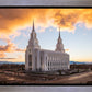 Layton Utah Fire in The Sky