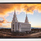 Layton Utah Fire in The Sky