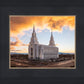 Layton Utah Fire in The Sky