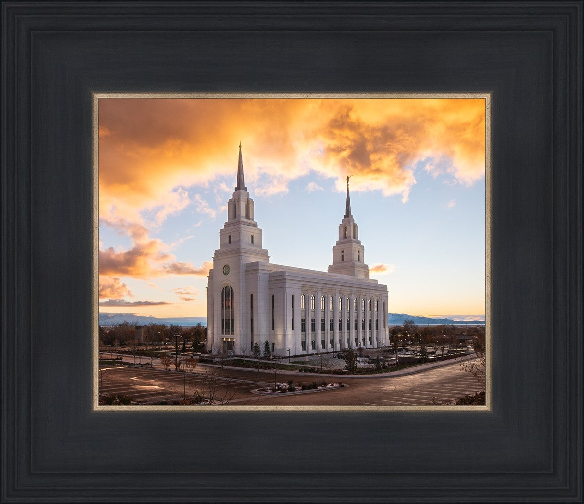 Layton Utah Fire in The Sky