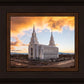 Layton Utah Fire in The Sky