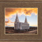 Layton Utah Fire in The Sky