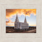 Layton Utah Fire in The Sky