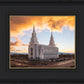 Layton Utah Fire in The Sky