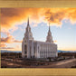 Layton Utah Fire in The Sky
