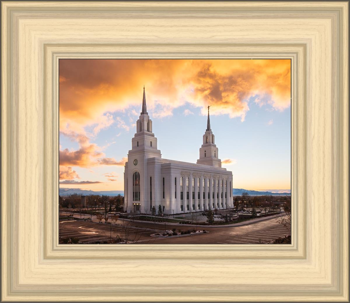 Layton Utah Fire in The Sky