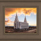 Layton Utah Fire in The Sky