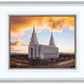 Layton Utah Fire in The Sky