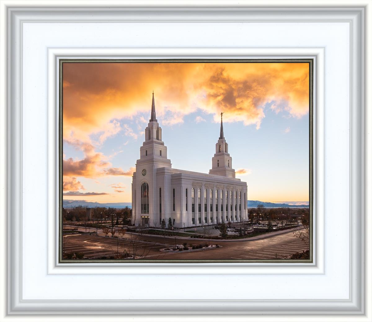 Layton Utah Fire in The Sky