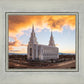 Layton Utah Fire in The Sky