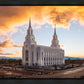 Layton Utah Fire in The Sky