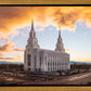 Layton Utah Fire in The Sky
