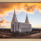 Layton Utah Fire in The Sky
