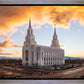 Layton Utah Fire in The Sky