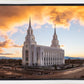 Layton Utah Fire in The Sky