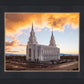 Layton Utah Fire in The Sky