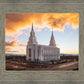 Layton Utah Fire in The Sky