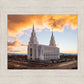 Layton Utah Fire in The Sky