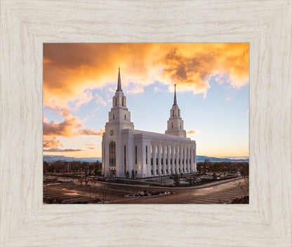 Layton Utah Fire in The Sky