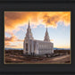 Layton Utah Fire in The Sky
