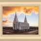 Layton Utah Fire in The Sky