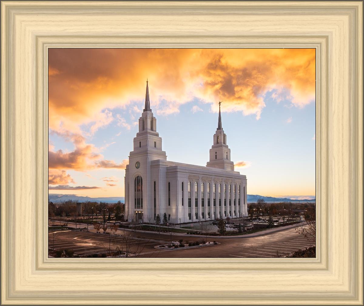 Layton Utah Fire in The Sky