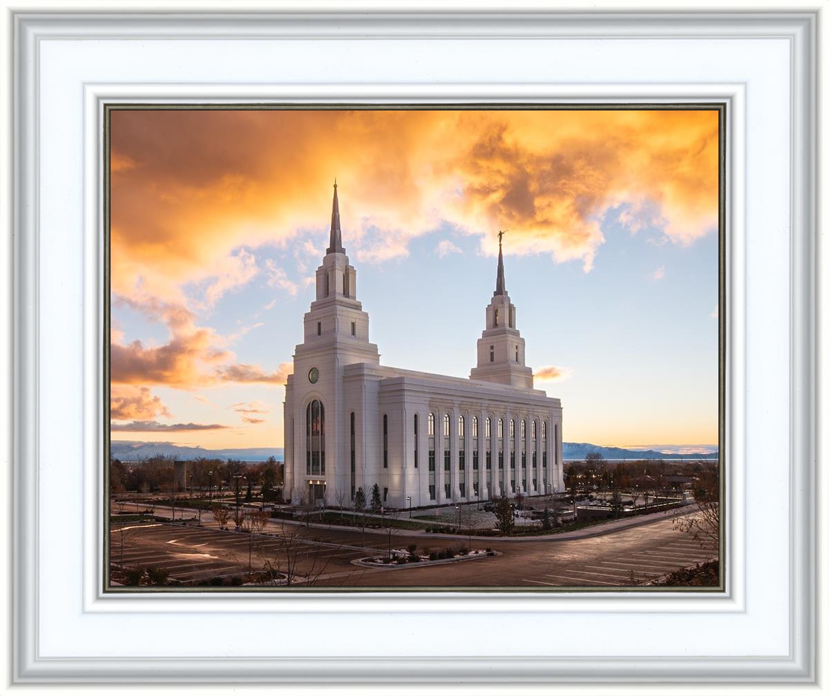 Layton Utah Fire in The Sky
