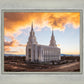 Layton Utah Fire in The Sky