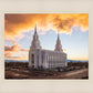 Layton Utah Fire in The Sky
