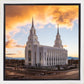 Layton Utah Fire in The Sky
