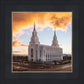 Layton Utah Fire in The Sky