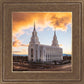 Layton Utah Fire in The Sky
