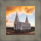 Layton Utah Fire in The Sky