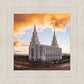 Layton Utah Fire in The Sky