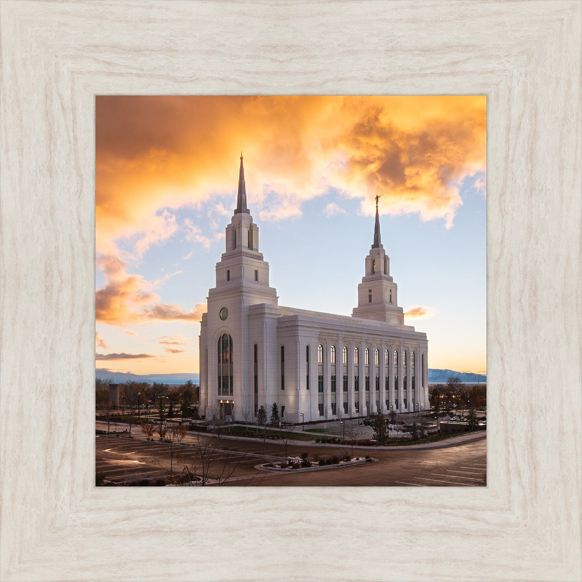 Layton Utah Fire in The Sky