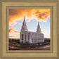 Layton Utah Fire in The Sky