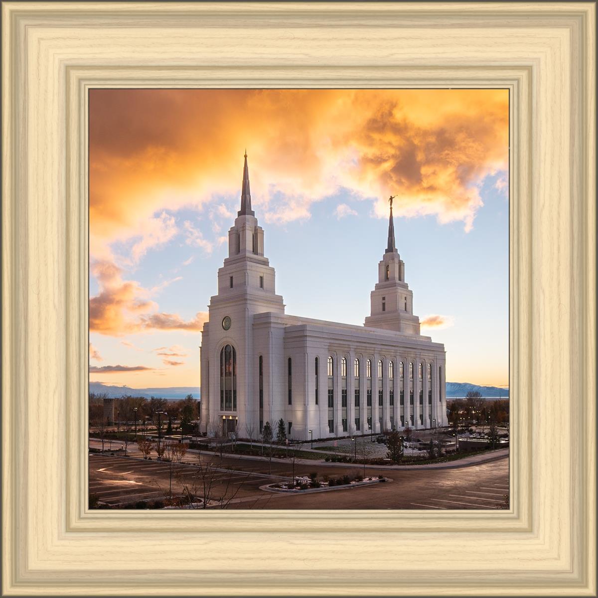 Layton Utah Fire in The Sky