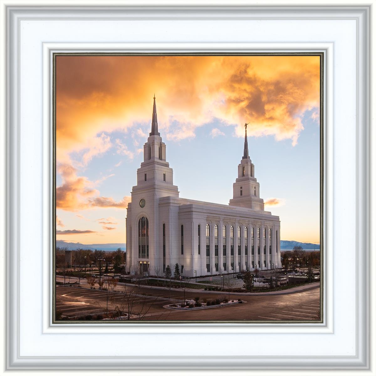 Layton Utah Fire in The Sky