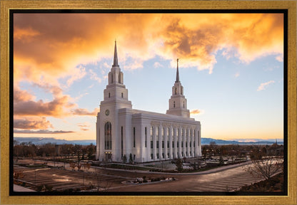 Layton Utah Fire in The Sky