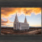 Layton Utah Fire in The Sky