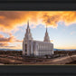 Layton Utah Fire in The Sky