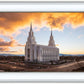 Layton Utah Fire in The Sky