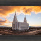 Layton Utah Fire in The Sky